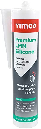 TIMCO Mastic d'étanchéité transparent LMN 732792-300 ml - Silicone