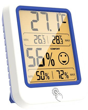DollaTek LCD Electronic Digital Temperature Humidity Measuring Meter Thermometer Hygrometer Backlight Home Indoor Weather Station