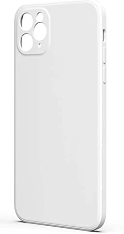 NEW SHOCKPROOF Luxury Liquid Silicon Phone Case ULTIMATE protection EXTRA Thin Upgraded Camera and Screen Protection For Iphone 12, Pro, Pro Max & Mini | (iPhone 12 Pro, Cream White)