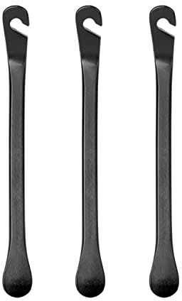 Fahrrad Reifenheber,3 Stück Reifenheber Fahrrad Montierhebel Kohlenstoffstahl Reifen Hebel Montagehebel Montierhebel Reifenwechsel Werkzeug Set Metall Reifenheber Metall Montierhebel Werkzeug