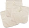 WYAN Sacchetti di filtraggio con coulisse - 3 pezzi 12x12 sacchetto di filtraggio in mussola di cotone,per latte di noci, succo di frutta, birra domestica (80 maglie)
