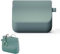 Freewindo Porta-auricolari in silicone, organizzatore per cuffie portatile, per cavi dati, custodia cablata, portamonete in silicone, porta monete per uomo e donna, taglia S, verde