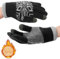 Figarge Touchscreen Handschuhe Damen Fashion Strick Handschuhe Touchscreen Warme Fäustlinge Winter Damenhandschuhe mit Fleecefutter Stretch Strick Fingerhandschuhe für Damen und Herren