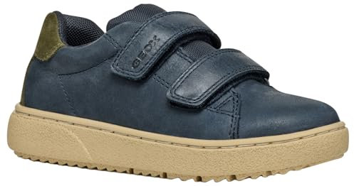 Geox Jungen J Theleven Boy D Sneaker, Blau, 26 EU