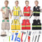 HarnyLoom Polizei Feuerwehr Bauarbeiter Forscherset Kostüm Kinder Set Rollenspiel Kinder Kostüm Jungen Mädchen Verkleidungskiste Spielzeug Cosplay Karneval Geburtstagsgeschenk