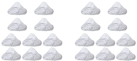 Ficher Replacement Pads Compatible for H2O X5 Steam Steam Cleaner Steam Mop Cloth Mop Cloth Cover 20 Pack
