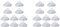 Ficher Replacement Pads Compatible for H2O X5 Steam Steam Cleaner Steam Mop Cloth Mop Cloth Cover 20 Pack