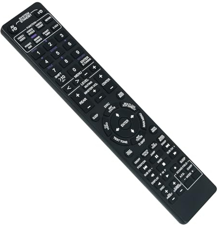AULCMEET RM-U303 RM-U305 Ersatz-Fernbedienung Passend für Sony AV System RM-P501 RM-U302 RM-U303 RM-U301 RM-P362 STR-DE345 STR-DE335 STR-V323 STR-SE391 STR-DE675 STR-K502P STR-K402S STR-DE375