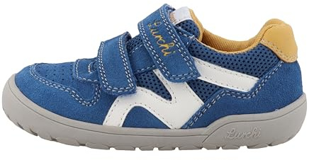Lurchi Jamin Barefoot Dark Green/Yellow Suede grün