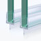 Mai & Mai Duschdichtung PVC | Duschtürdichtung für 6mm Glasstärke | Ersatzdichtung für Duschtüren & Duschkabinen | Länge: 100cm Dichtung S018