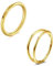 LAURITAMI 2 Stück Nasenpiercing Ring Chirurgenstahl 20G Dünn Doppelter Nasenpiercing Ring Gold, Septum Clicker Ring, 10mm Helix Conch Knorpel Tragus Nasenpiercing Schmuck