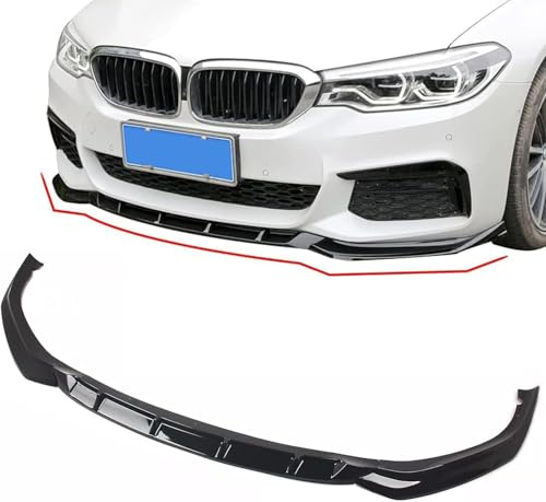 TYUMGXIAO Auto Frontspoiler für BMW 5 Series G30 G31 Pre-LCI 2017-2020, Antikollision Frontlippe Frontspoiler Frontstoßstange Lip Splitter Zubehör