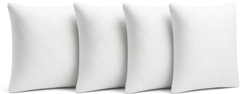Kissen aus Memory-Schaum – Memory-Flocken – ergonomisch und atmungsaktiv für einen erholsamen Schlaf – Bezug aus Mikrofaser – Öko-TEX zertifiziert (65 x 65 cm, 1 Stück)