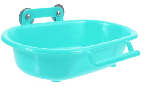 Levemolo Vogelbadewanne Für Wellensittiche Und Papageien Aus Robustem Kunststoff Hängendes Badebecken Mit Sicherem Design Für Vogelpflege Im Käfig
