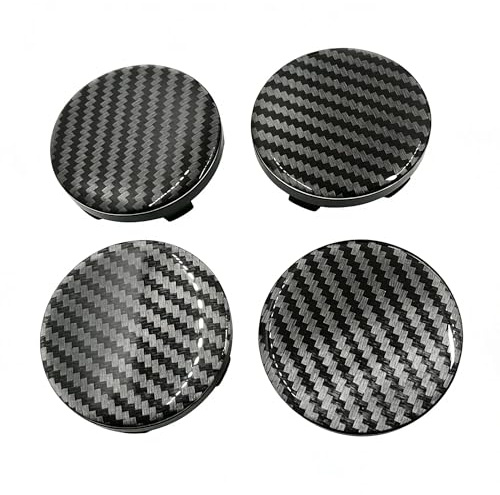 DTZHANGZE 4 Pièces Cache Moyeu pour VW Transporter T4 90-03, Chapeau de Moyeu de Voiture Cache de Roue Centrale Décoration Moyeu de Roue ABS Étanche Enjoliveurs,68MM