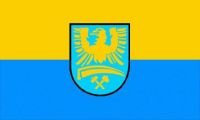 Flagge 90 x 150 : Oberschlesien