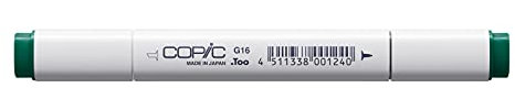 COPIC Classic Marker Typ G - 16, Malachite, professioneller Layoutmarker, mit einer breiten und einer feinen Spitze