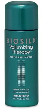 BioSilk Volumizing Therapy Texturizing Powder, Root Lifting Hair Powder for Volume & Texture, Absorbs Excess Oil, Silk & Rice Proteins, Sulfate-Free, Paraben-Free, Cruelty-Free, 0.5 Oz