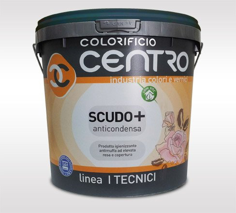 COLORIFICIO CENTRO SCUDO+ ANTICONDENSA Pittura Antimuffa Certificata Lt.12