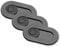 Spy-Fy Spyslide® Webcam Abdeckung | Hochwertiges Edelstahl, 100% Kratzfest | Kein Plastik | für Laptop, MacBook, Tablet | Super Dünn (0,59 mm) | 3er-Pack