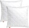 sleepling 2er Set Kissen 45x45 cm, Sofakissen, Kissenfüllung, Zierkissen für Allergiker, Deko Kissen Füllung 45 x 45, Ökotex, waschbar bis 60 Grad, Made in EU, Basic 100