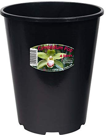 Growth Technology Black 4 Litre Long Tom Style Pot (1)