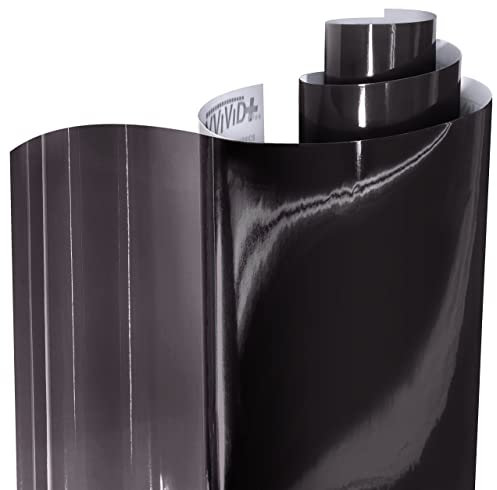 VViViD Extra-Wide Headlight Taillight Vinyl Tint Wrap Roll (Dark Smoke 12 x 24 2-Roll Pack)