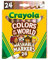 Crayola Colors of The World Marker, Hautton-Marker, Klassenzimmerbedarf, Geschenk für Kinder, 24 Stück (Stile variieren)