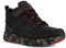 Geox J Flexyper Boy B Abx, Stivaletti Bambini e ragazzi, Black Red, 37 EU