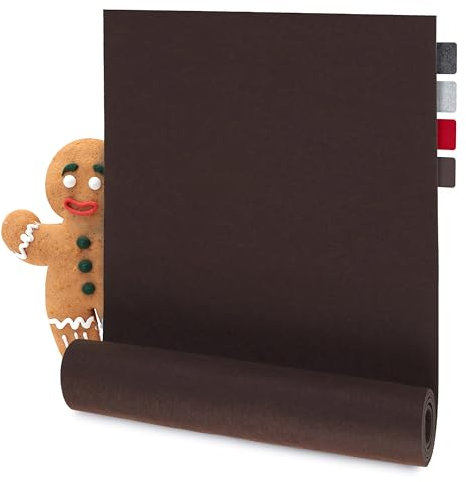 Blumtal Tischläufer Filz Dunkelbraun 100x30 cm – Elegantes Design Tischband, Tischläufer abwaschbar, formstabil und langlebig- erhältlich in 4 Farben