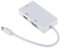 TECKEEN 3 IN 1 Display Port Converter Maschio 20Pin Ingresso HDMI/VGA/DVI Adattatore Thunderbolt DP a HDMI