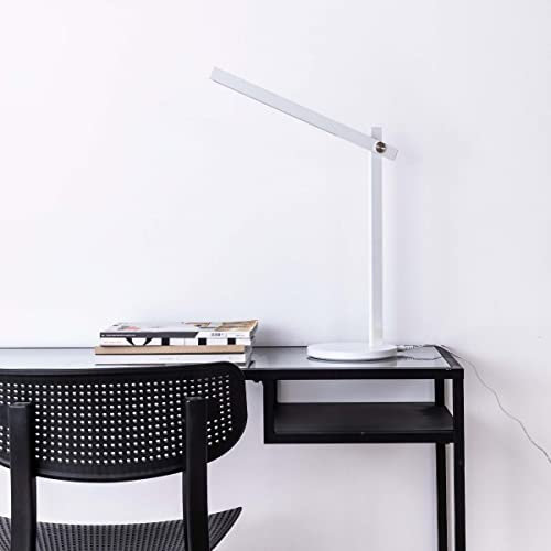 ALBA Weiße Tischlampe