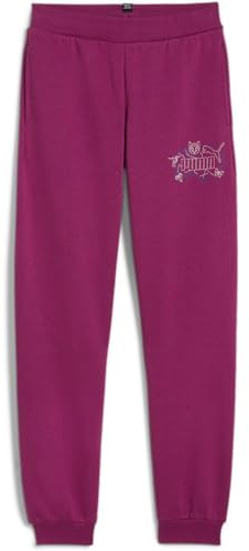 PUMA ESS+ Starry Safari Sweatpants FL G Strickhose für Mädchen