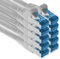 freiwerk 2.0 M - Câble réseau CAT-6a, Ethernet, Lan et câble patch RJ-45 SFTP 10GB/s - 10 pièces blanc