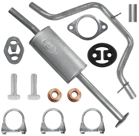 Schalldämpferset Auspuff Mitteltopf für Mondeo 4 IV MK4 2007-01/2015 1.6 Ti 2.0 Schrägheck
