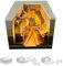 OURDEZHI Time Piece-Kalender 2024, 3D-Notizblock, Time Piece-Kalenderbaum, 3D-Kunstkalender, Papierschnitz-Geschenk, Kreativer 3D-Kalender, DIY-Papierschnitz-Geschenk, Kalenderskulptur (Winkelgasse)