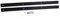 SOS Accessoire Cornières d'habillage droite et gauche pour Lave-vaisselle 41900626 BAUMATIC, CANDY, HOOVER, IBERNA, LAMONA, ROSIERES