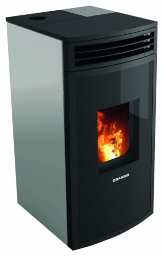 Oranier | Pelletofen | Neta | 8 kW | Anschluss oben | Taupe | 798145