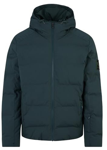 Ziener Herren TYERS Ski-Jacke/Winterjacke | warm, atmungsaktiv, wasserdicht, dark jungle, 52