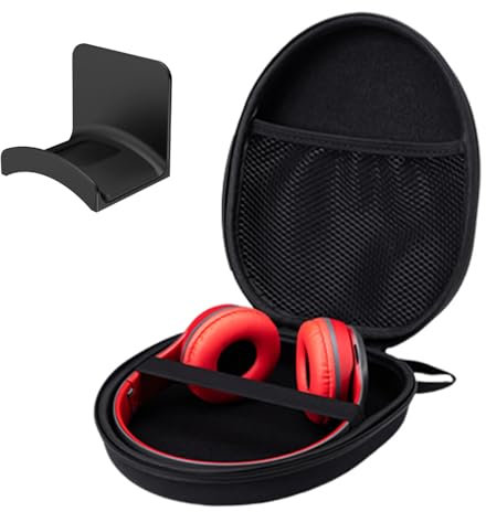 TYFGRT Scatola Portaoggetti e Supporto da Parete per Cuffie, Borsa Portatile Anticaduta, Accessori