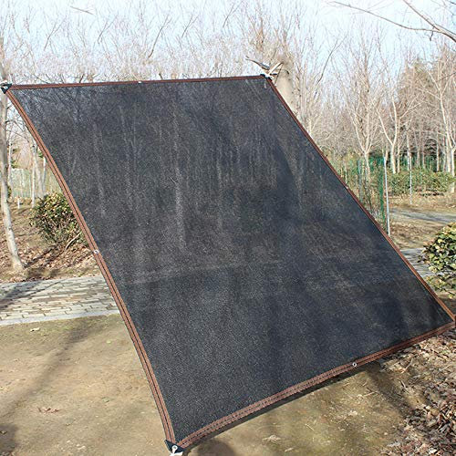 Rete ombreggiante per riparo dal sole, 90% tessuto resistente ai raggi UV, per giardino, patio, serra (3 x 3 m)