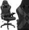 KRAKEN CHAIRS Chaise Gaming Tissu - Noir-Graphite - Fauteuil Gamer Confortable Ergonomique - Réglable Accoudoir/Lombaire - Chaise Bureau Pivotante - pour Gamer Adulte Bureau - Chaise de Gaming