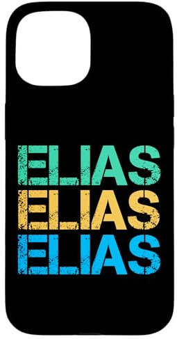 Elías nombre Elia nombre de pila ideas para regalos regalos Carcasa para iPhone 15