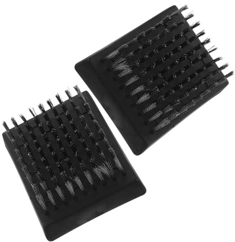 2 Stück-pack Grillrostbürste aus Stahl mit Pp Griff, 2 Stück