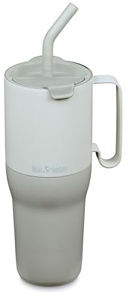 Klean Kanteen 36oz Rise Insulated Tumbler with Straw Lid - Barely Blue