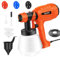 Electric Paint Sprayer 1000W Airless HVLP Handheld Spray Gun Garden Fence Wall