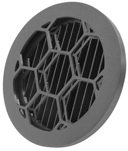 3DGROW Luftfilter mit 2 Filtereinsätzen für Growbox Zelt Schrank Zubehör Homebox Secret Jardin GrowPro Zelsius Mars Hydro Spider Farmer (2, ⌀150mm, mit Lichtfalle)