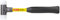 PB Swiss Tools Rückschlagfreier Hammer, mit Nylon-Einsätzen, Superglas-Stiel, 22 mm