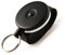 KEY-BAK 0481-819 KB 481 Rouleau à clés robuste en corde Kevlar avec dragonne en cuir Noir