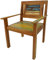 GURU SHOP Stuhl aus Recyceltem Teakholz - Modell 15, Braun, 90x65x60 cm, Sitzmöbel